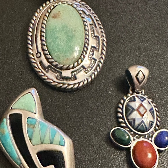Carolyn, Pollock, turquoise necklace, timeless piece